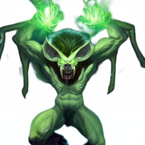 A green minion